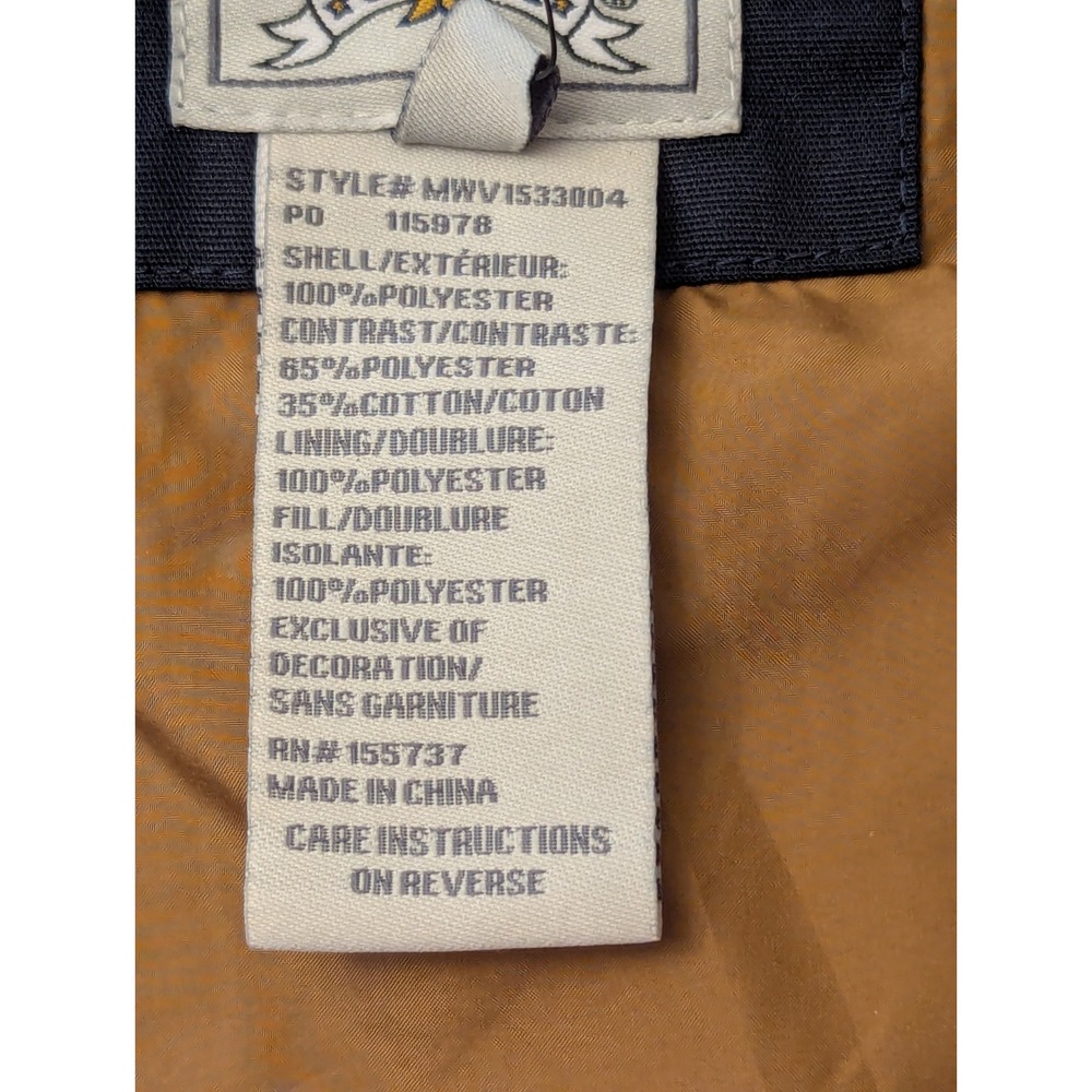 Cinch Mens L Aztec Southwestern Water Resistant Vest Cowboy Rodeo Full Zip NWT - Picture 13 of 15